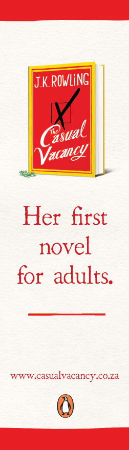 Casual Vacancy Bookmark