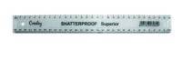 RULER SHATTERPROOF 30CM ASS