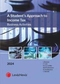 STUDENT APPROACH TO INCOME TAX BUSINESS ACTIVITIES 2024